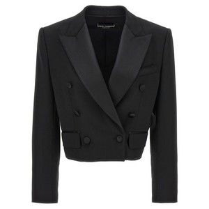 Dolce & Gabbana Tuxedo Crop Blazer - NWT